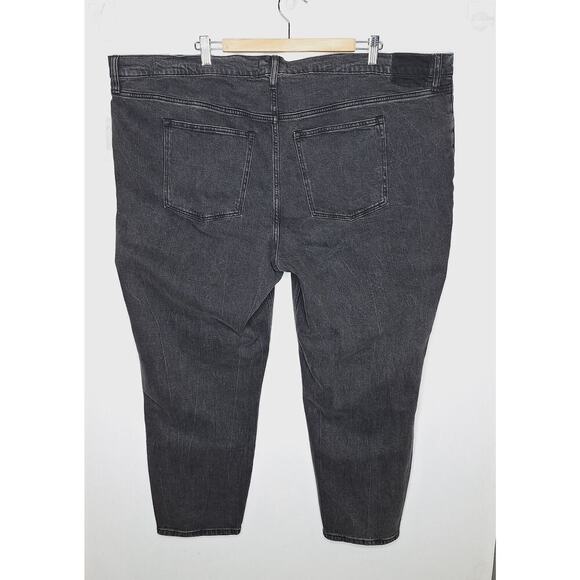 Abercrombie & Fitch The Mom Jean High Rise Denim 37 / 24 R Black Plus Size NEW - Picture 7 of 7